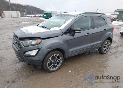 2019 Ford Ecosport Ses from USA, damaged, VIN MAJ6S3JL8KC293412